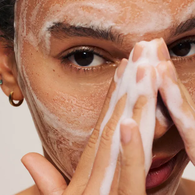 Beautiful Woman Skincare Routine