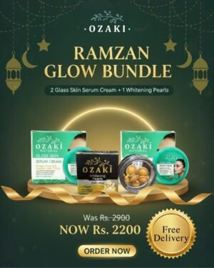 Ramzan Glow Bundle (2 Glass Skin Serum Cream + 1 Whitening Pearls)