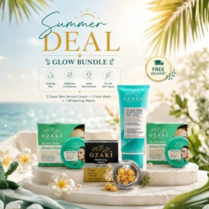 Summer Deal (2 glass cream, 1 face wash and 1 whitnening pearls)